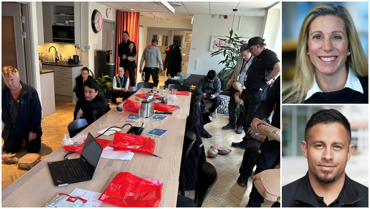 HLR-utbildning på Stockholmshem: Kunskap som räddar liv