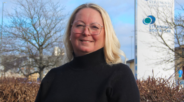 Benita Gustafsson är ny drift- och hållbarhetschef på Strängnäs Bostad